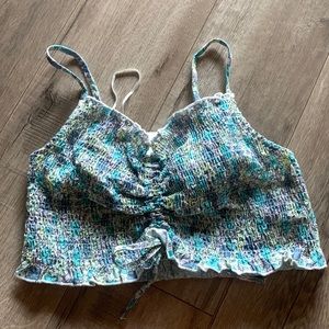 Sunseeker shirred rouched front Cami top